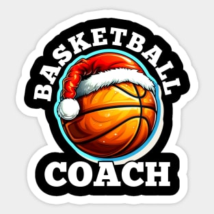 Basketball Coach Sticker